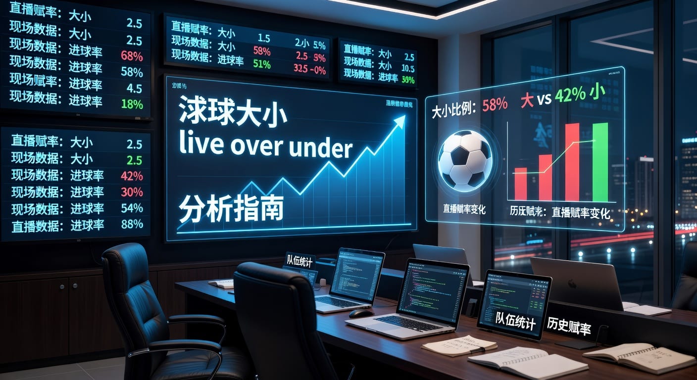 滚球大小 Live Over Under：最新实时体育竞猜分析指南