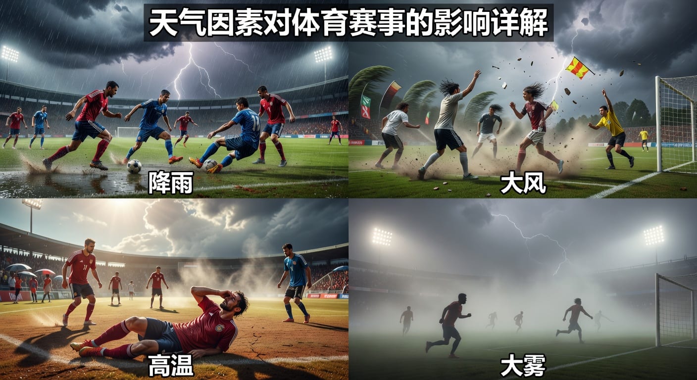天气因素 Weather Factors：影响体育赛事与博彩决策（2026年世界杯投注网）