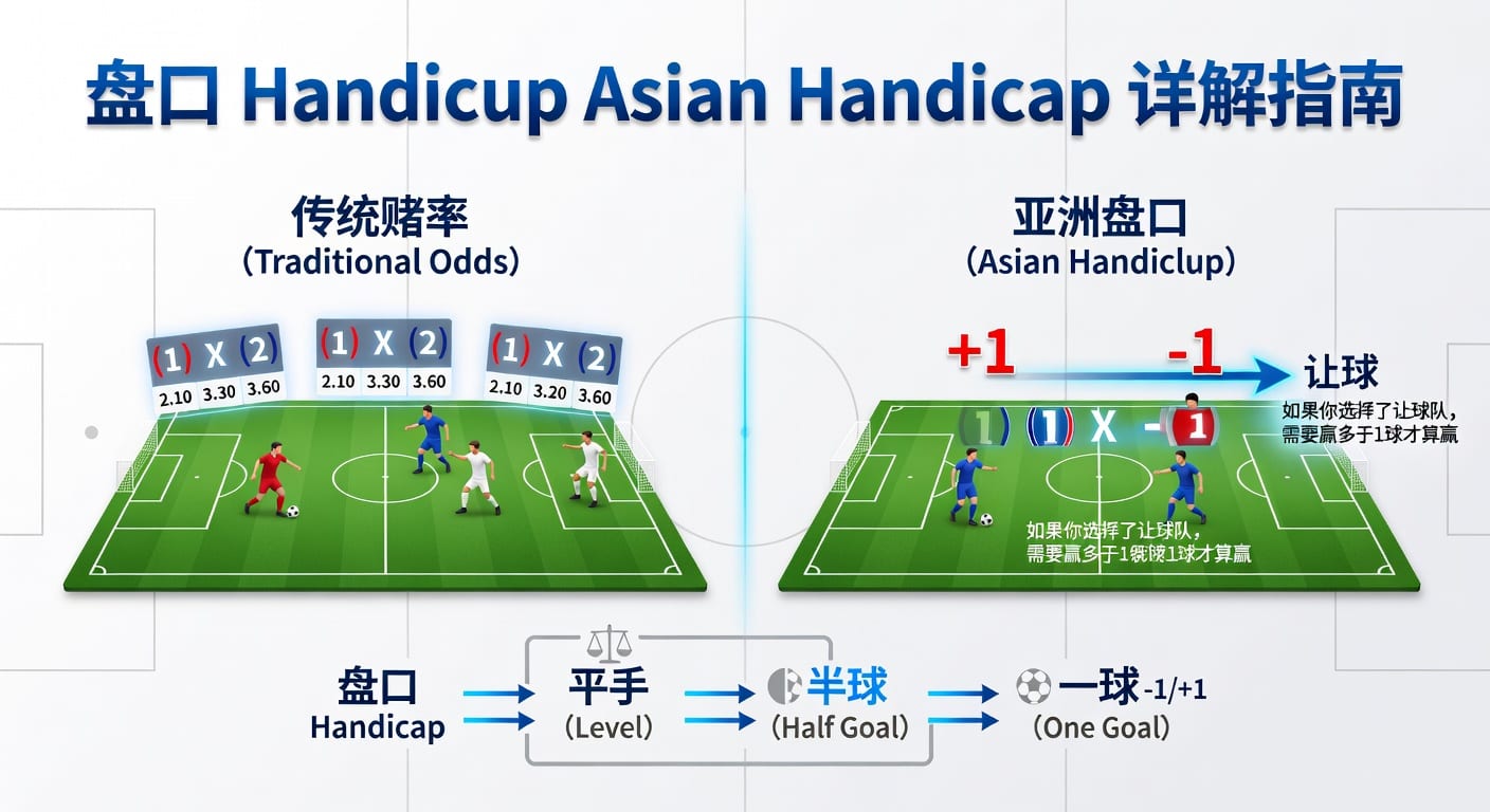 亚洲盘Asian Handicap深度解析：玩转足球投注策略与技巧
